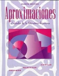 Image of Aproximaciones al estudio de la literatura hispánica