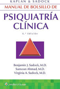 Image of Kaplan & Saddock manual de bolsillo de psiquiatría clínica