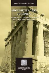 Image of Argumentación jurídica : técnicas de argumentación del abogado y del juez